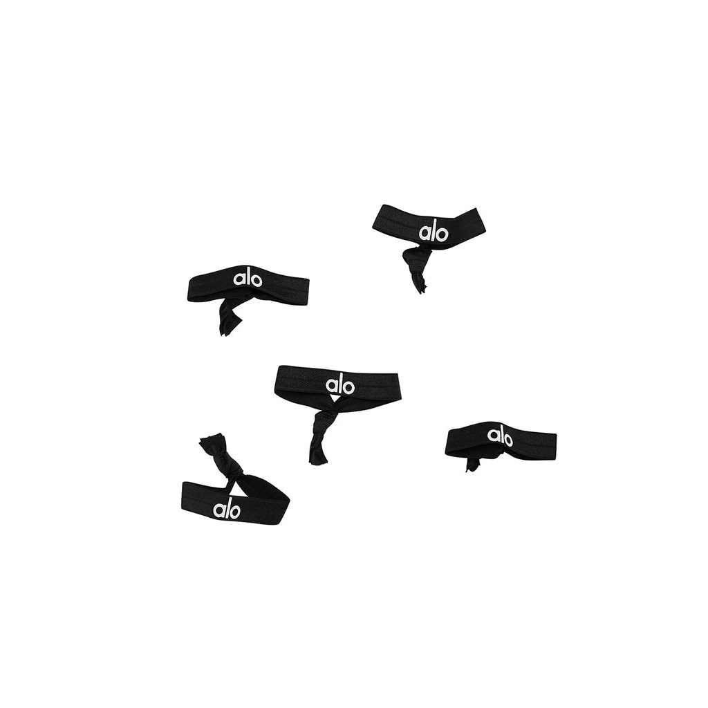 Hair Tie Alo Yoga Tied Up Hair Elastic-5 Pack Mujer Negros | UCTP18593