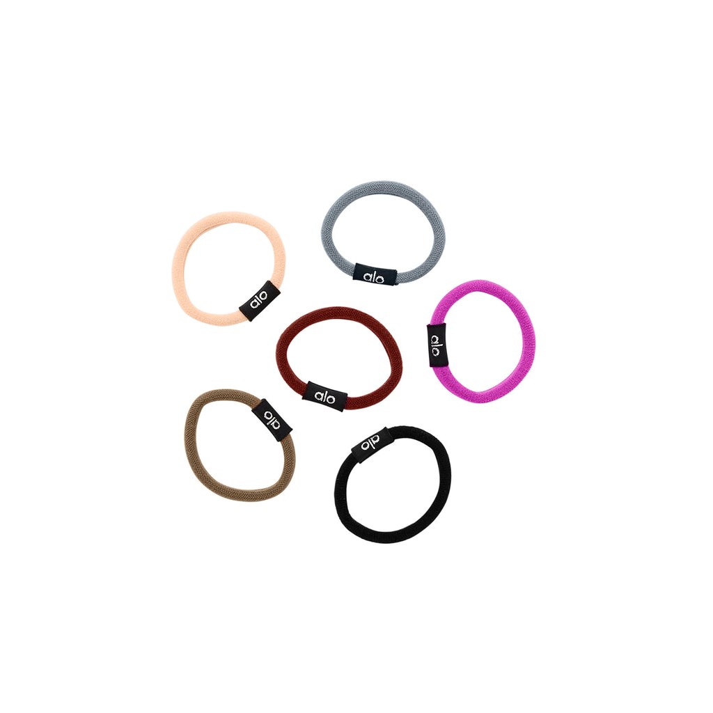 Hair Tie Alo Yoga Untangled 6-Pack Mujer Rojos | FCMD41238