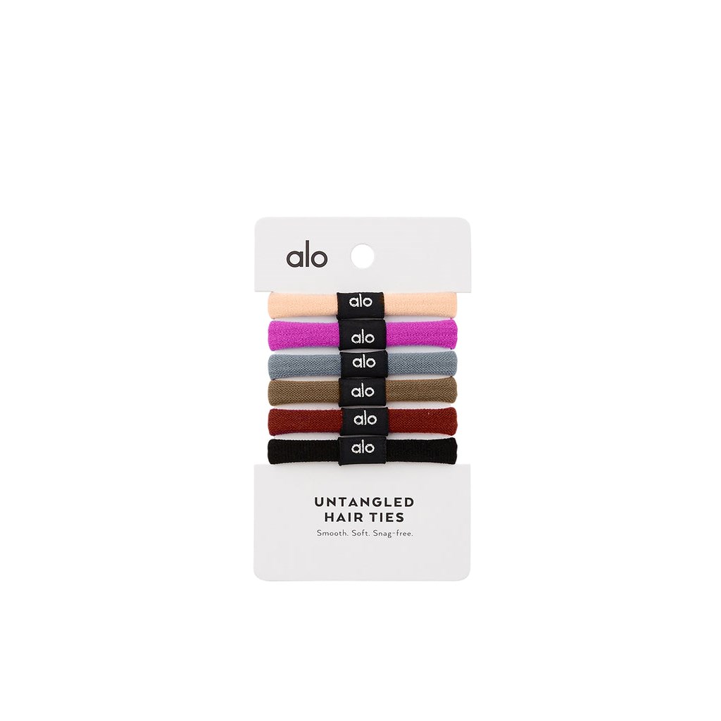 Hair Tie Alo Yoga Untangled 6-Pack Mujer Rojos | FCMD41238
