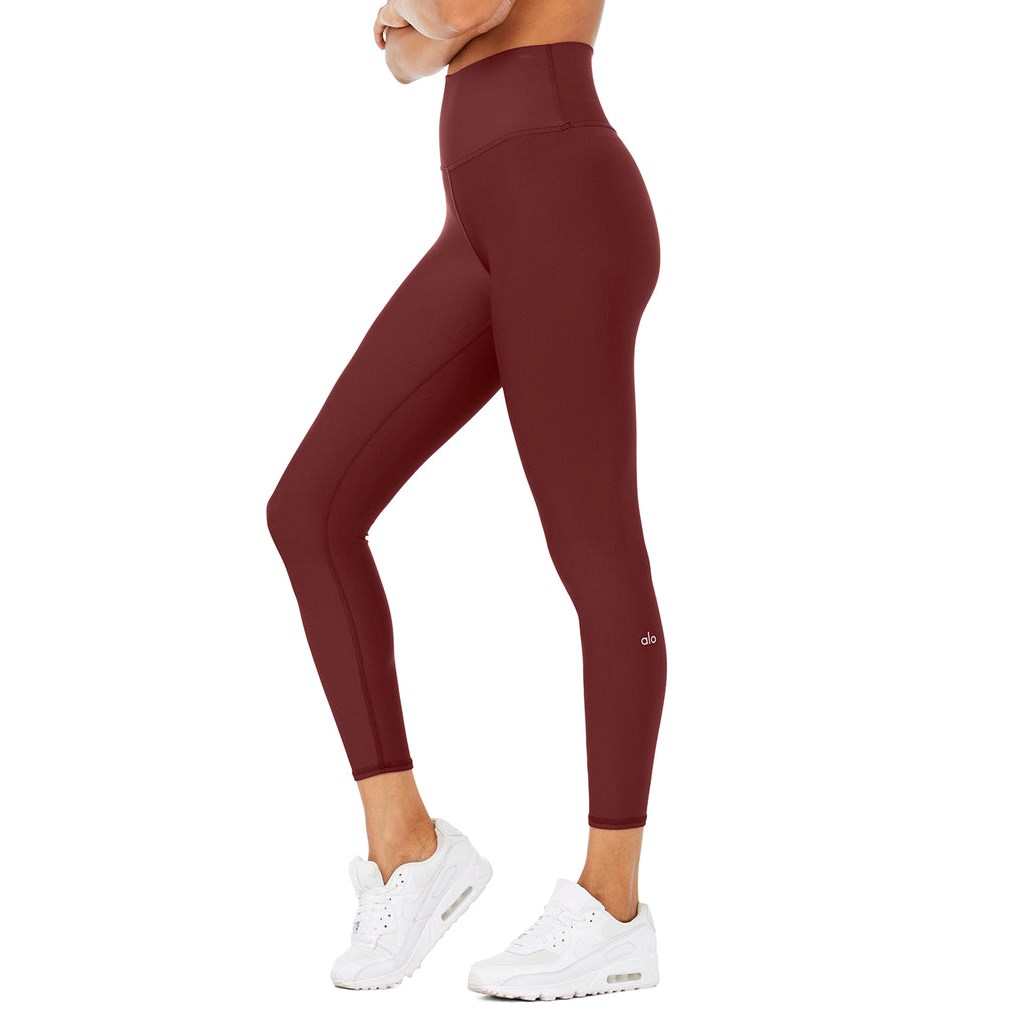 Leggins Alo Yoga 7/8 High-Cintura Airlift Mujer Rojos | RXLB63701