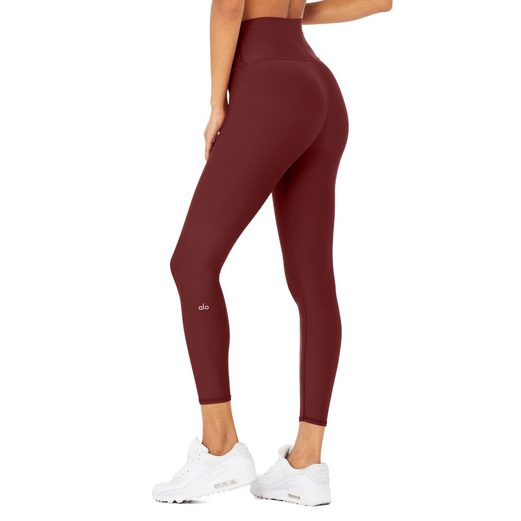 Leggins Alo Yoga 7/8 High-Cintura Airlift Mujer Rojos | RXLB63701