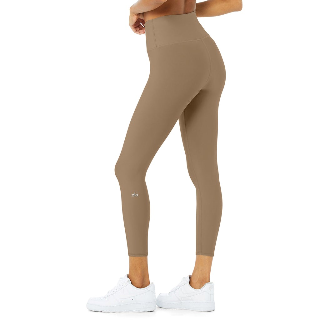 Leggins Alo Yoga 7/8 High-Cintura Airlift Mujer Beige | UWNR65193