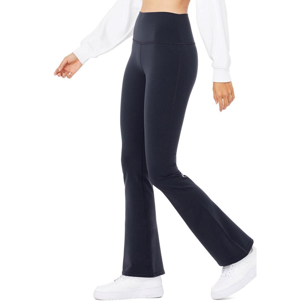 Leggins Alo Yoga Airbrush High-Cintura 7/8 Bootcut Mujer Azules | QSZK07154