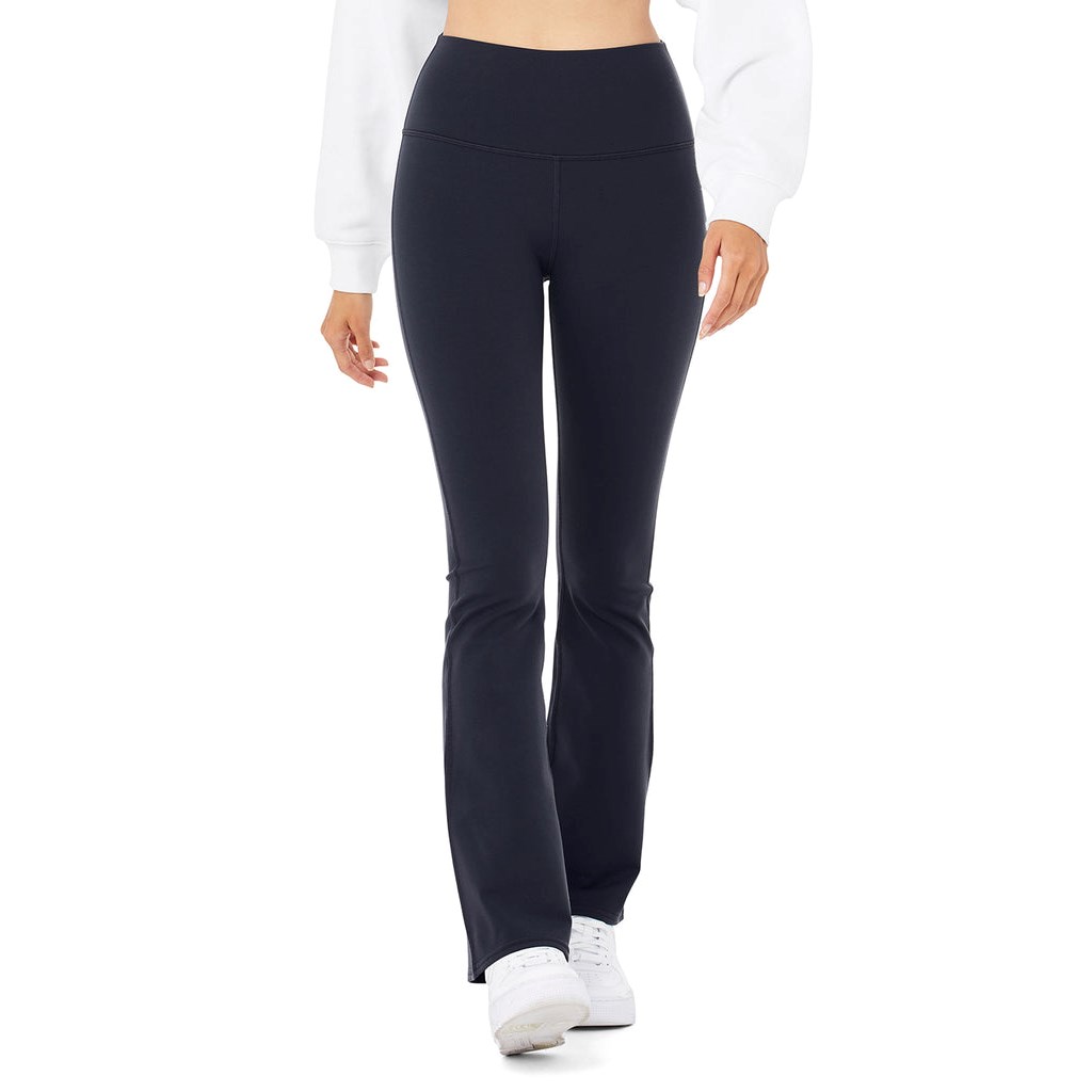 Leggins Alo Yoga Airbrush High-Cintura 7/8 Bootcut Mujer Azules | QSZK07154