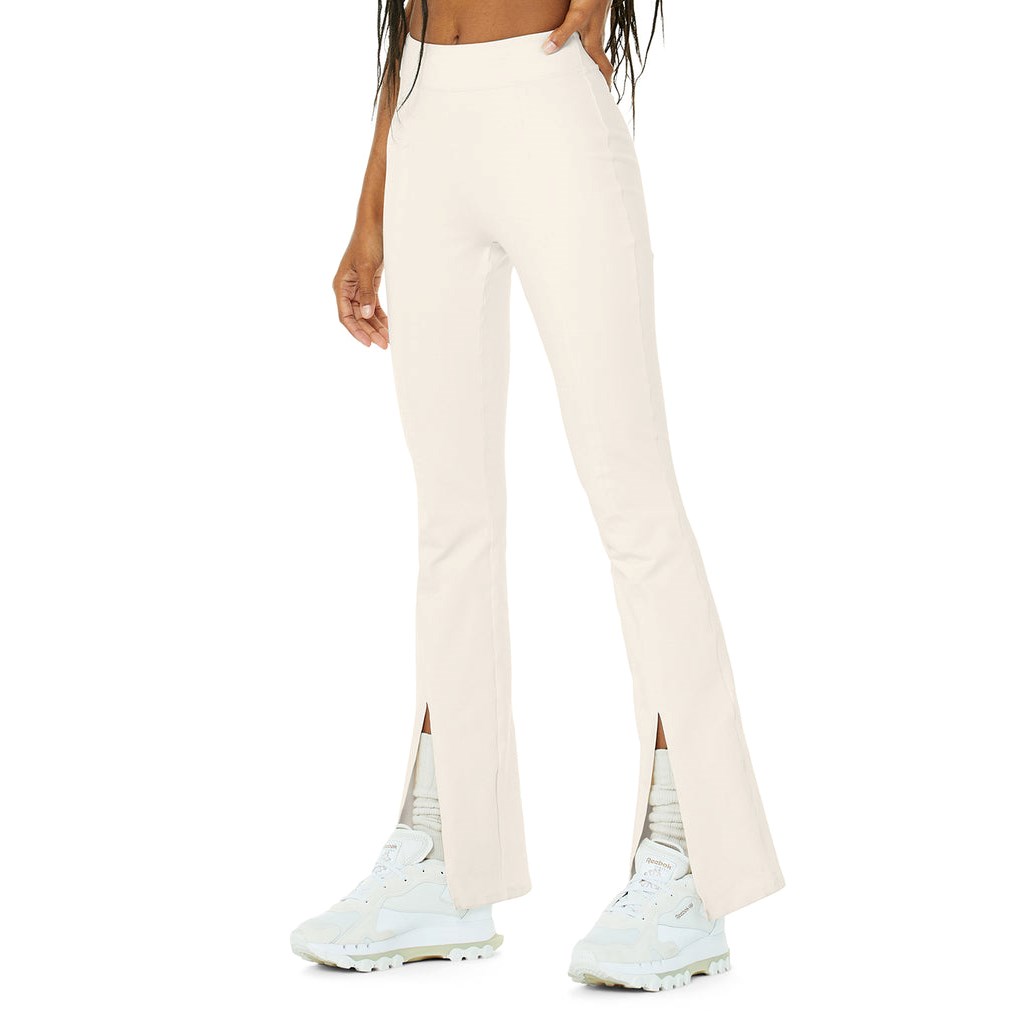 Leggins Alo Yoga Airbrush High-Cintura 7/8 Flutter Mujer Blancos | ZPRE41960
