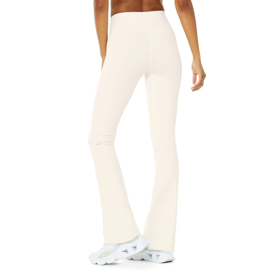 Leggins Alo Yoga Airbrush High-Cintura Bootcut Mujer Blancos | VQOL12950