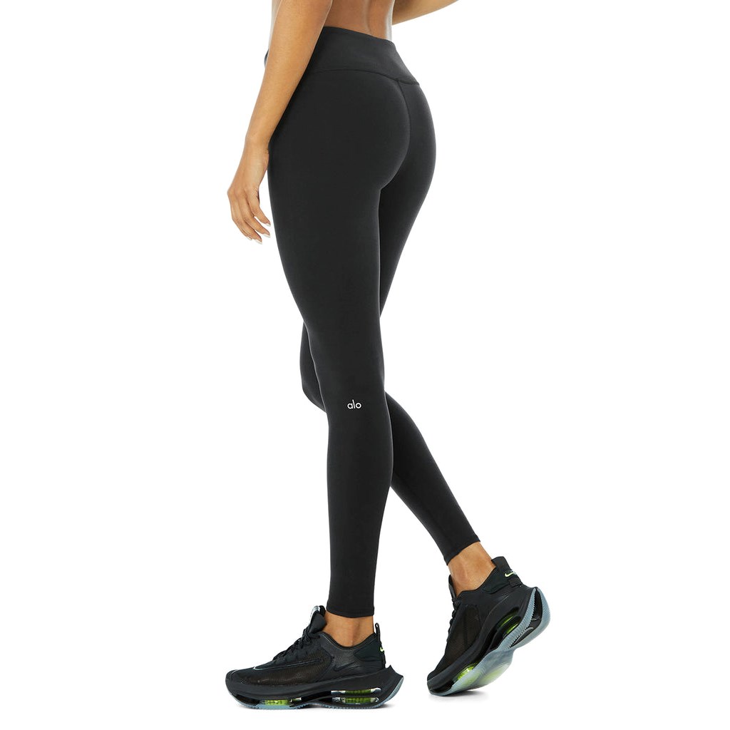 Leggins Alo Yoga Airbrush Mujer Negros | CKVN58043