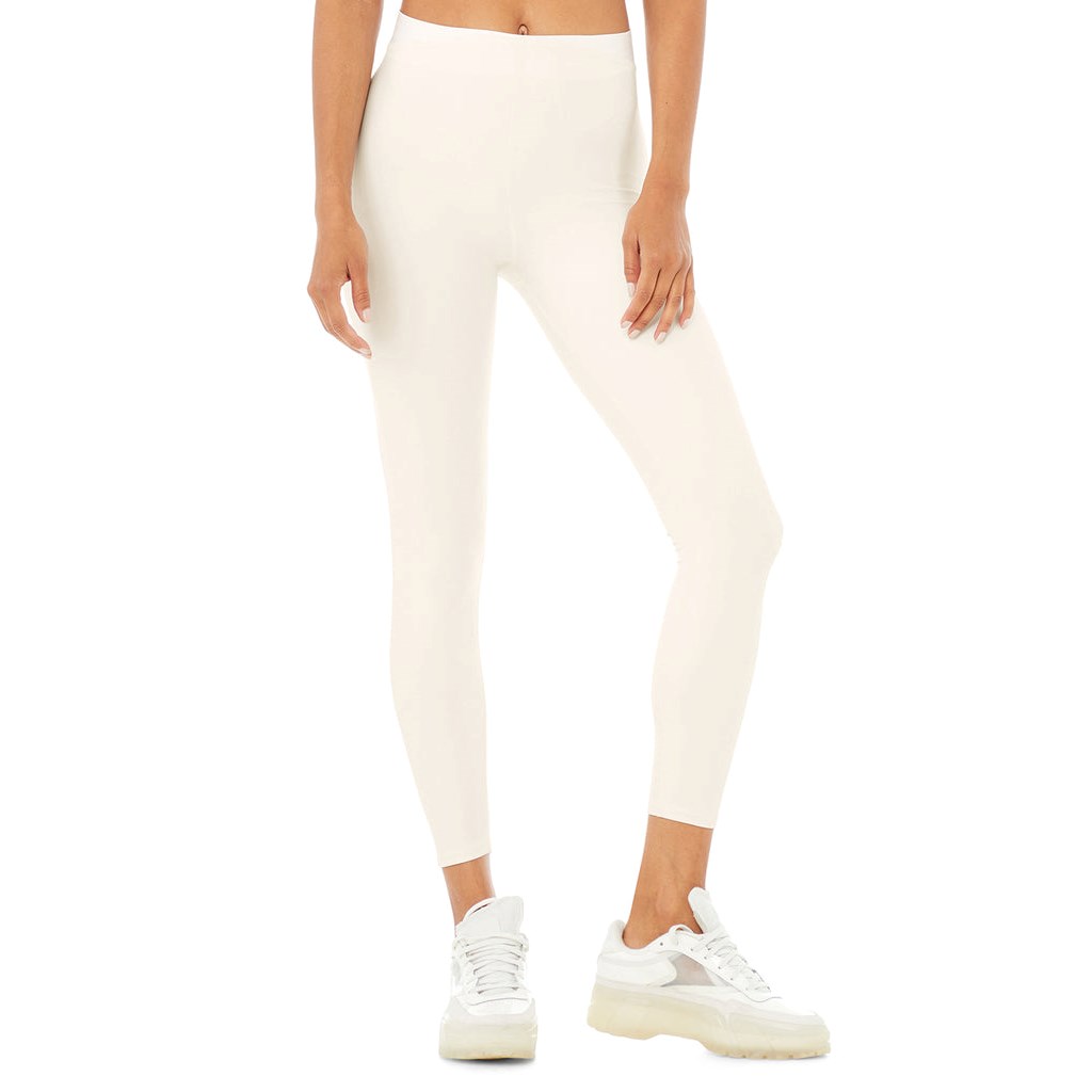 Leggins Alo Yoga Airlift High-Cintura 7/8 Corset Mujer Blancos | HMOI58391