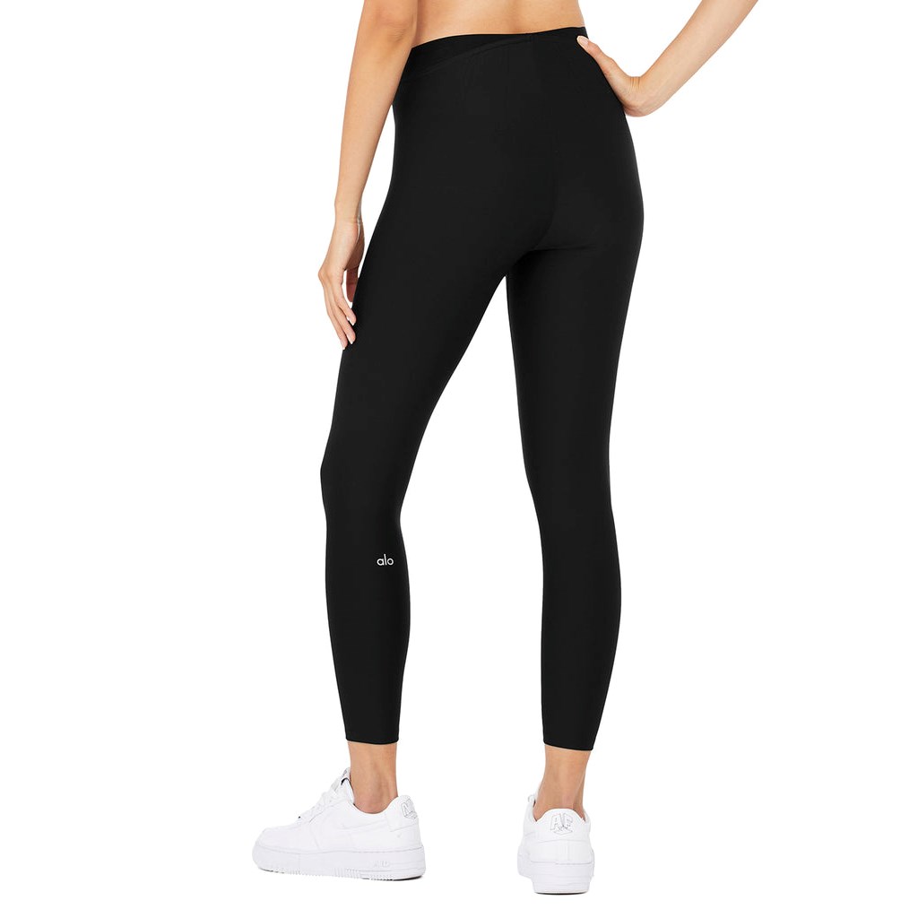 Leggins Alo Yoga Airlift High-Cintura 7/8 Corset Mujer Negros | RLBK51763