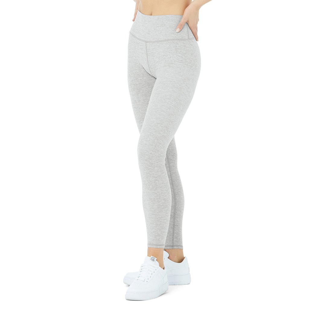 Leggins Alo Yoga Alosoft High-Cintura 7/8 Highlight Mujer Grises | VGRI19764