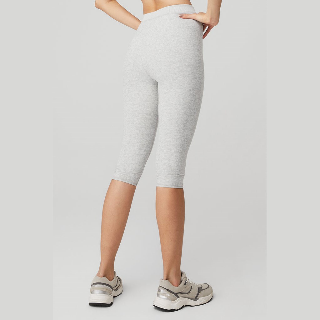 Leggins Alo Yoga Alosoft High-Cintura Iconic 90's Capri Mujer Grises | XLCE05274