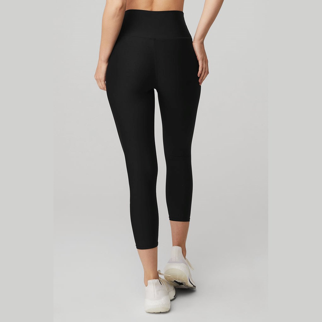 Leggins Alo Yoga High-Cintura Airlift Capri Mujer Negros | SLNF75214