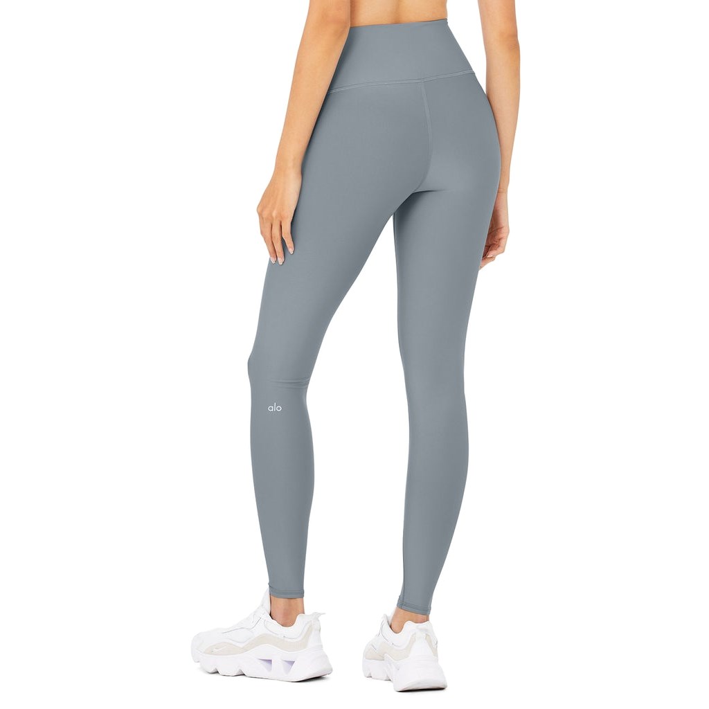 Leggins Alo Yoga High-Cintura Airlift Mujer Azules | EXLN48620