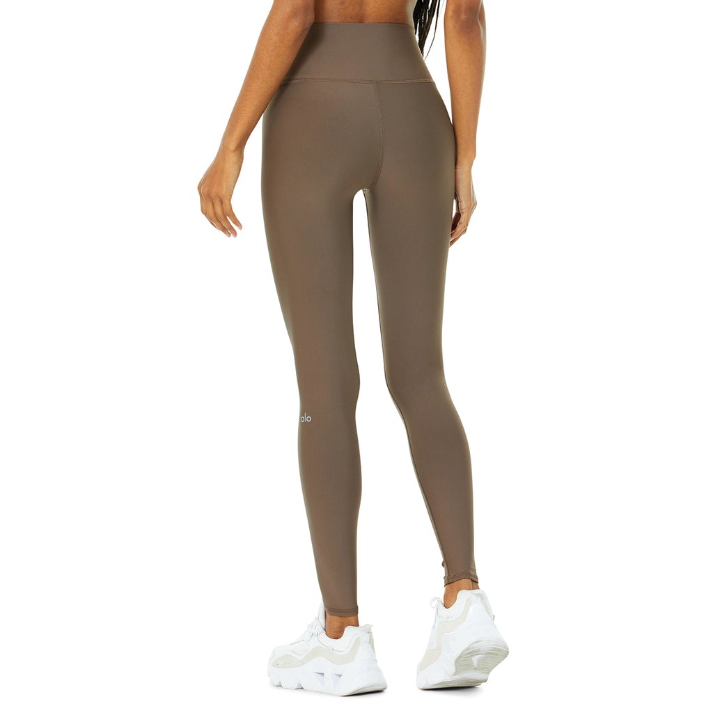 Leggins Alo Yoga High-Cintura Airlift Mujer Marrom | GLOU42067