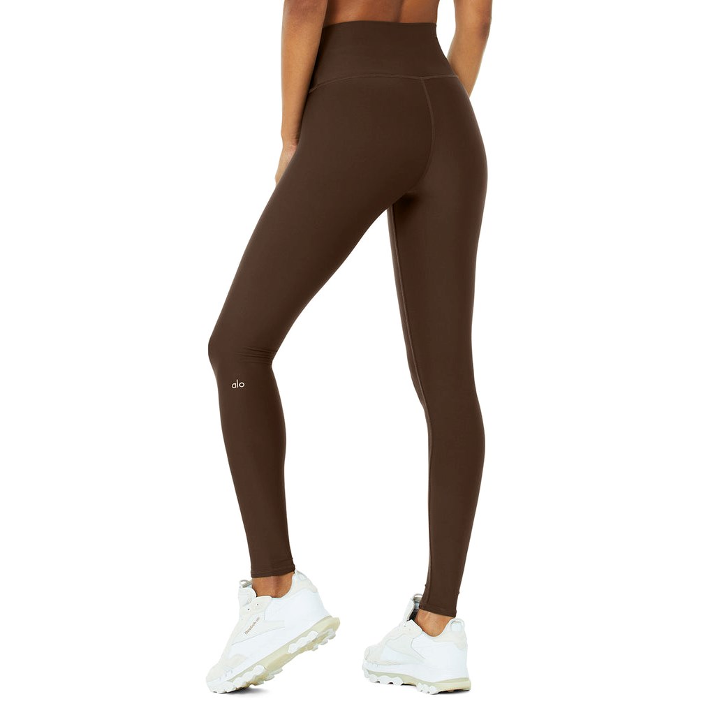 Leggins Alo Yoga High-Cintura Airlift Mujer Marrom | UEYH46785
