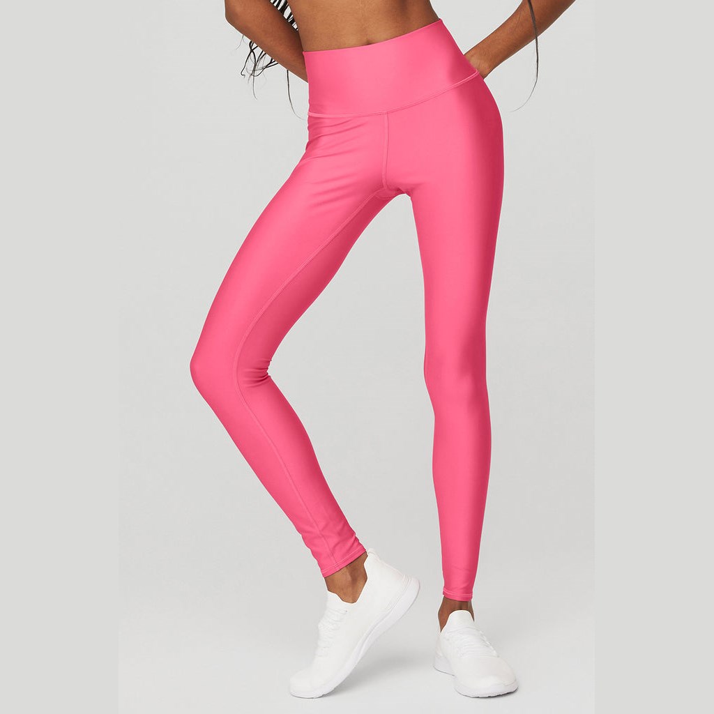Leggins Alo Yoga High-Cintura Airlift Mujer Rosas | YXPQ81790