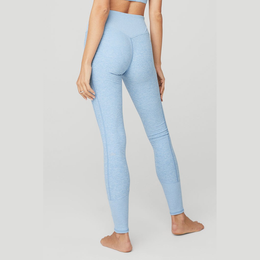 Leggins Alo Yoga High-Cintura Alosoft Lounge Mujer Azules | NWMX73605