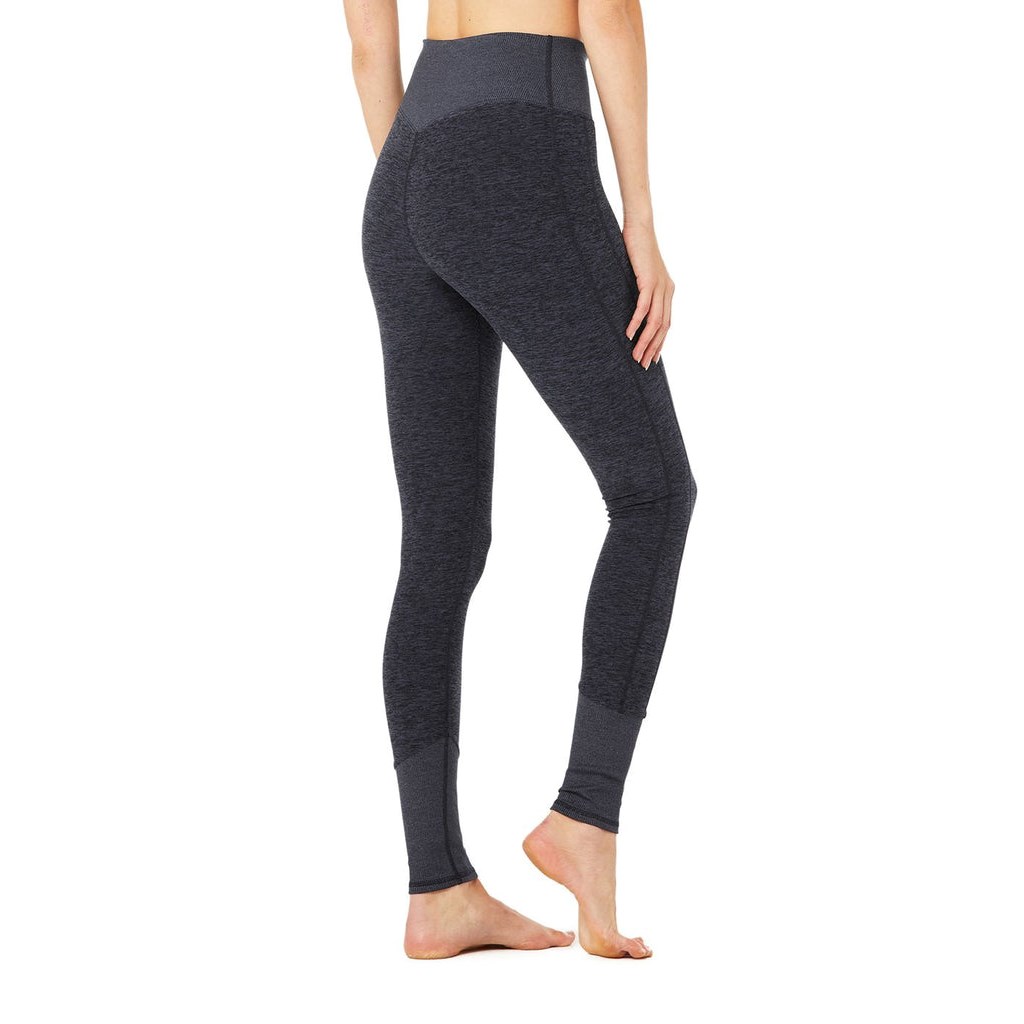 Leggins Alo Yoga High-Cintura Alosoft Lounge Mujer Azules | QJUR14872