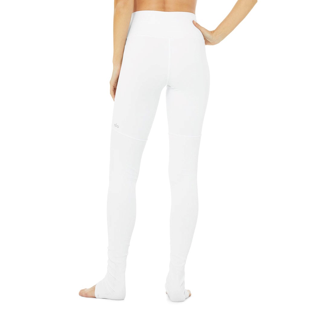 Leggins Alo Yoga High-Cintura Goddess Mujer Blancos | KJYU09678
