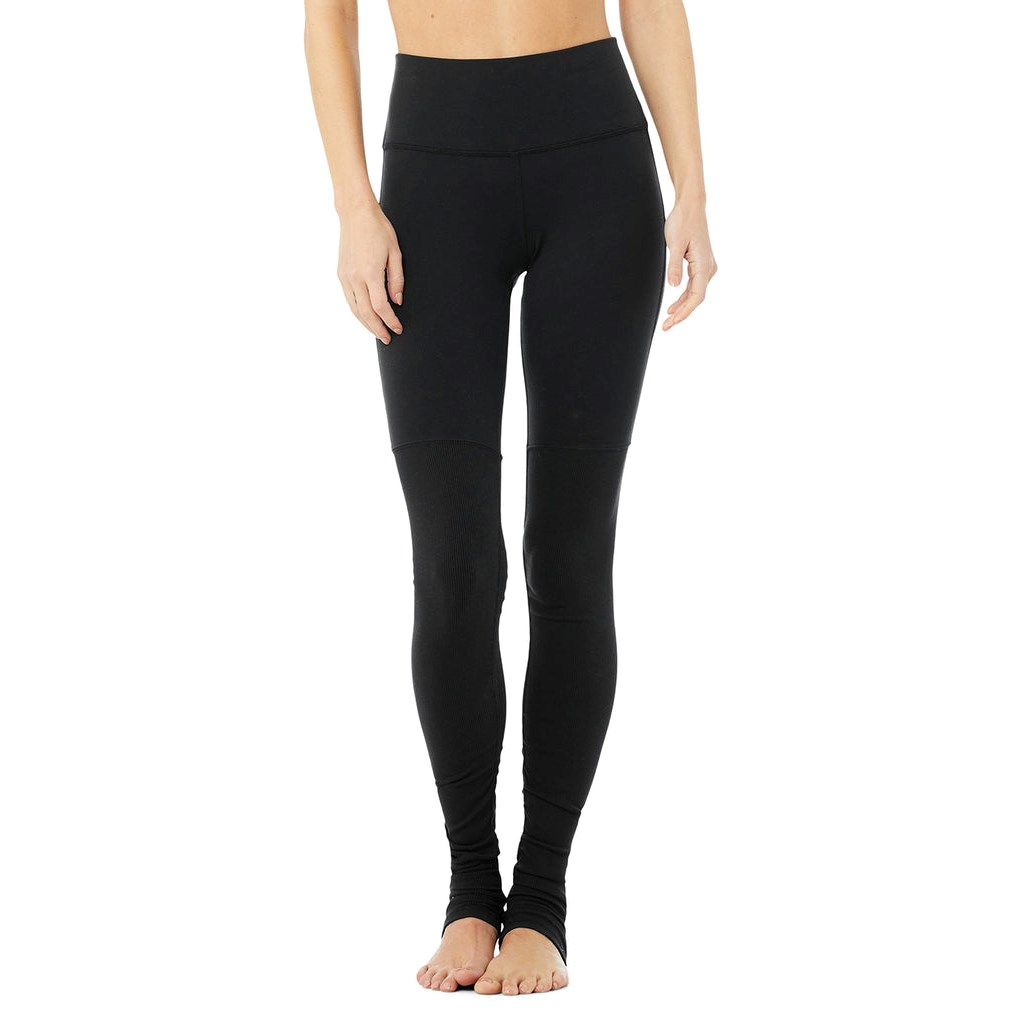 Leggins Alo Yoga High-Cintura Goddess Mujer Negros | PKSH97312
