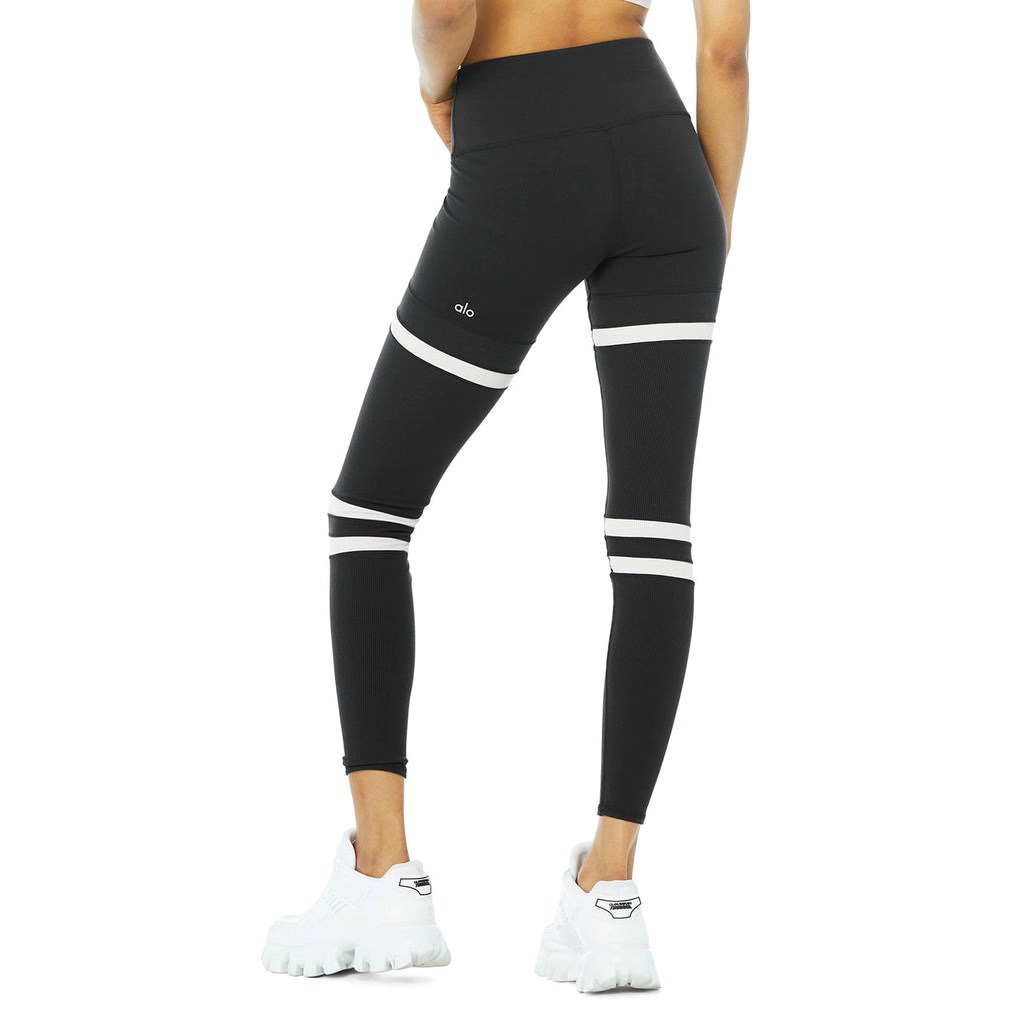 Leggins Alo Yoga High-Cintura Legit Mujer Negros | AFUH10789