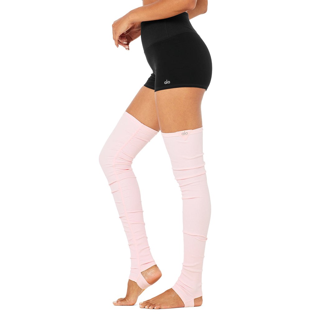 Legwarmer Alo Yoga Goddess Leg Warmer Mujer Rosas | KGOD80529