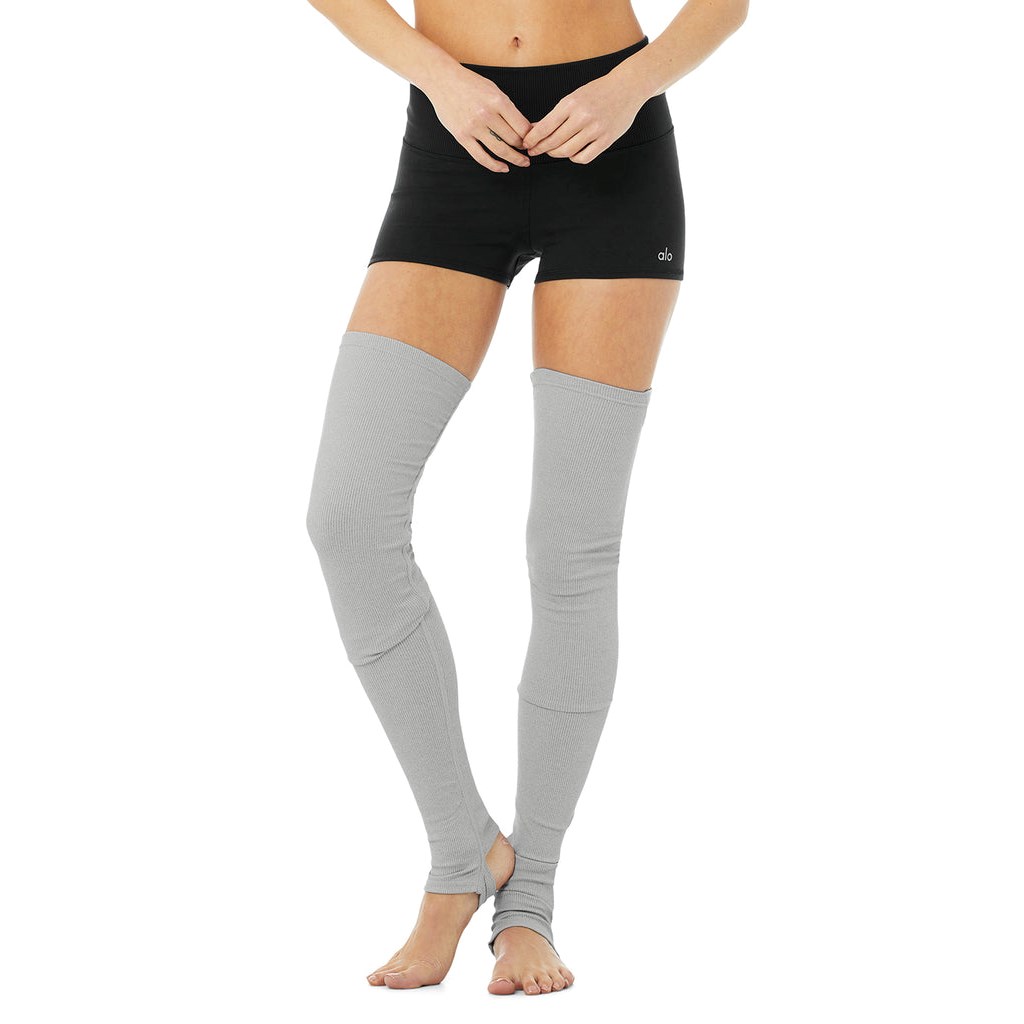 Legwarmer Alo Yoga Goddess Leg Warmer Mujer Grises | WNOC03645