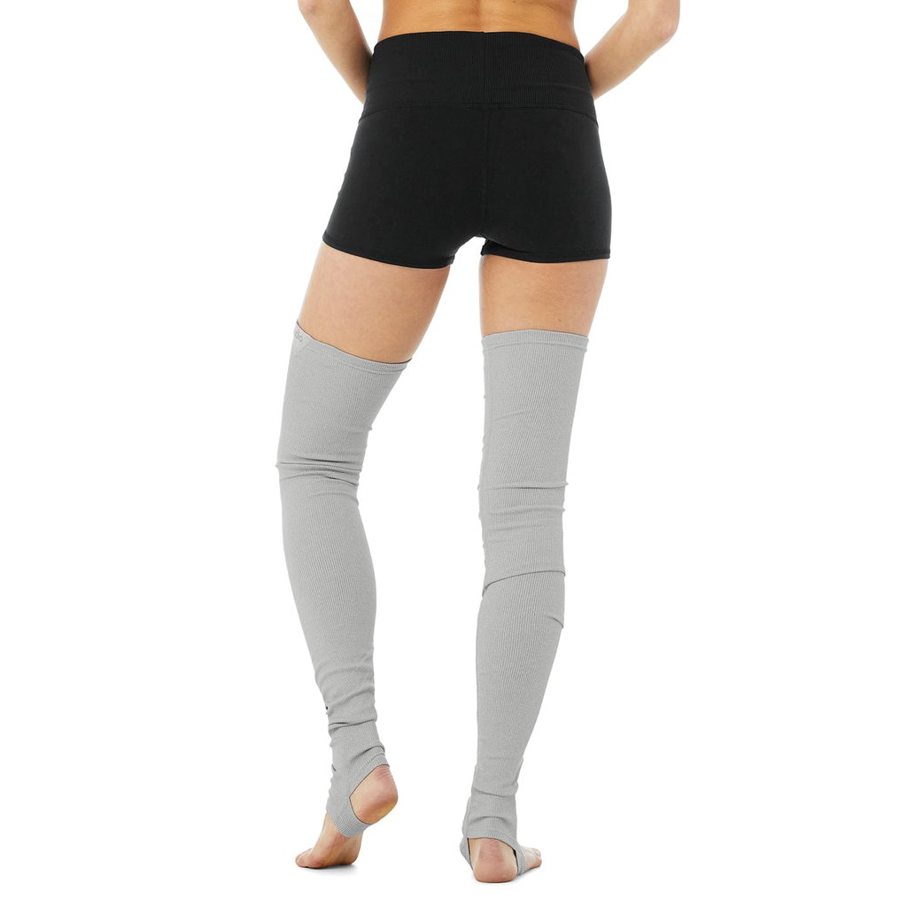 Legwarmer Alo Yoga Goddess Leg Warmer Mujer Grises | WNOC03645