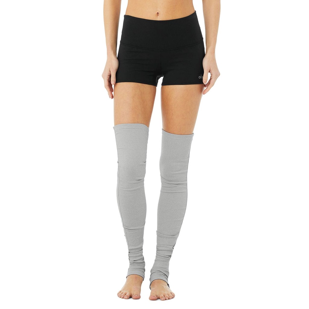 Legwarmer Alo Yoga Goddess Leg Warmer Mujer Grises | WNOC03645