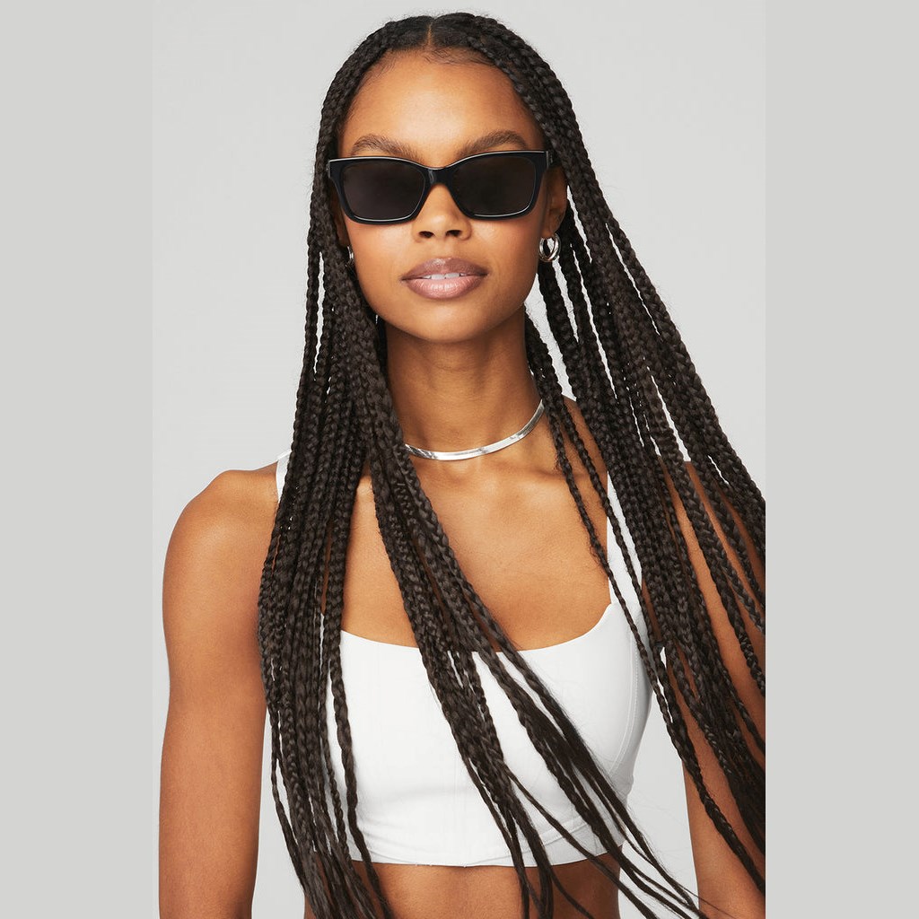 Lentes De Sol Alo Yoga Chill Mujer Negros | DFOR96210