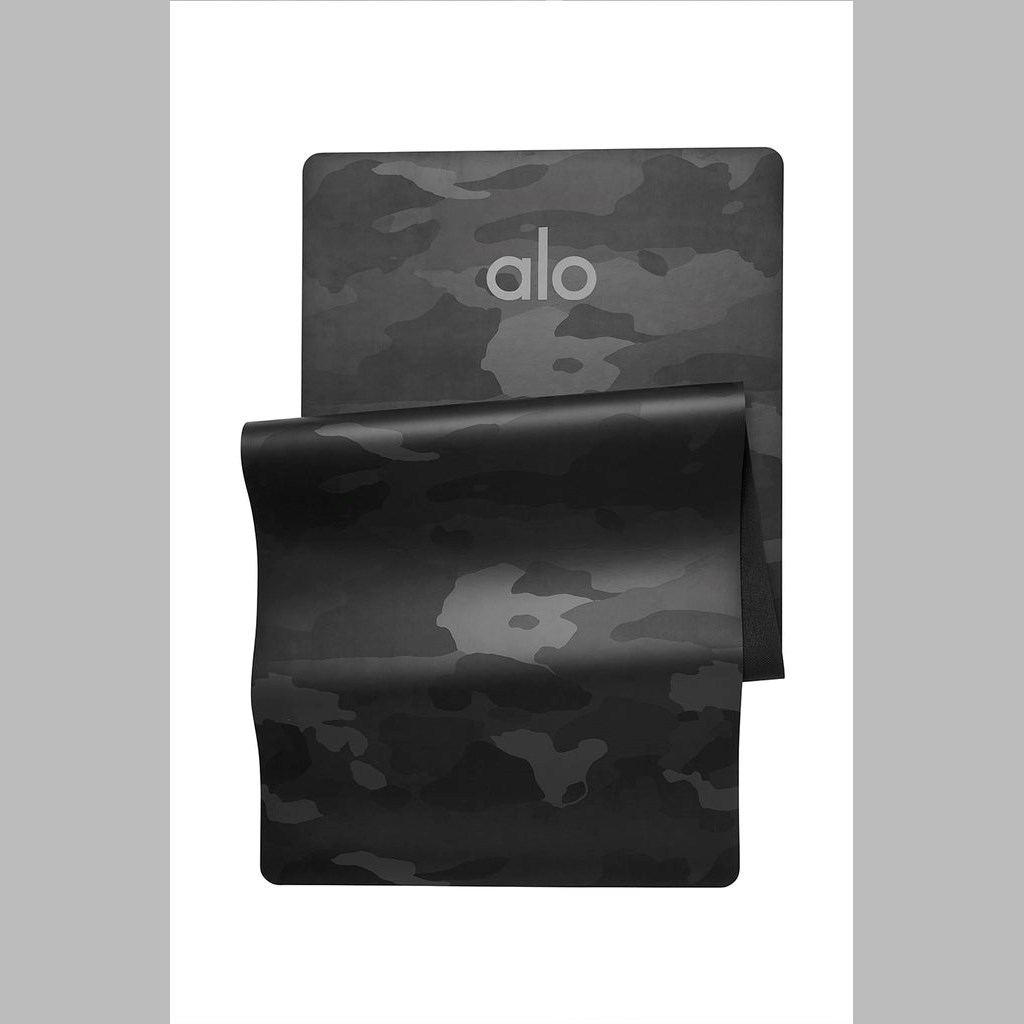 Mats Alo Yoga Camo Warrior Mat Hombre Negros | GIBH26590