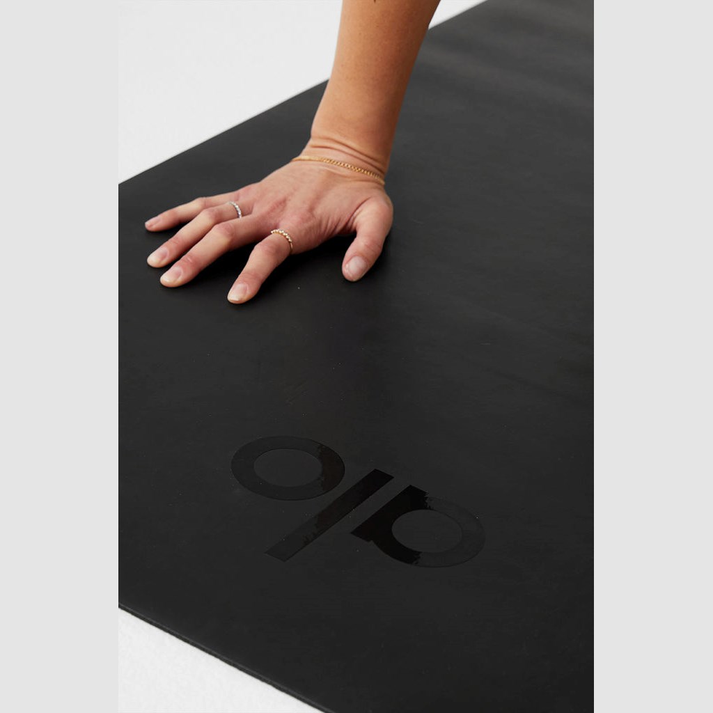 Mats Alo Yoga Long Warrior Mat Hombre Negros | EPIW01724
