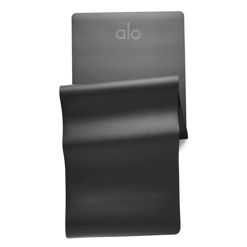 Mats Alo Yoga Long Warrior Mat Hombre Negros | EPIW01724