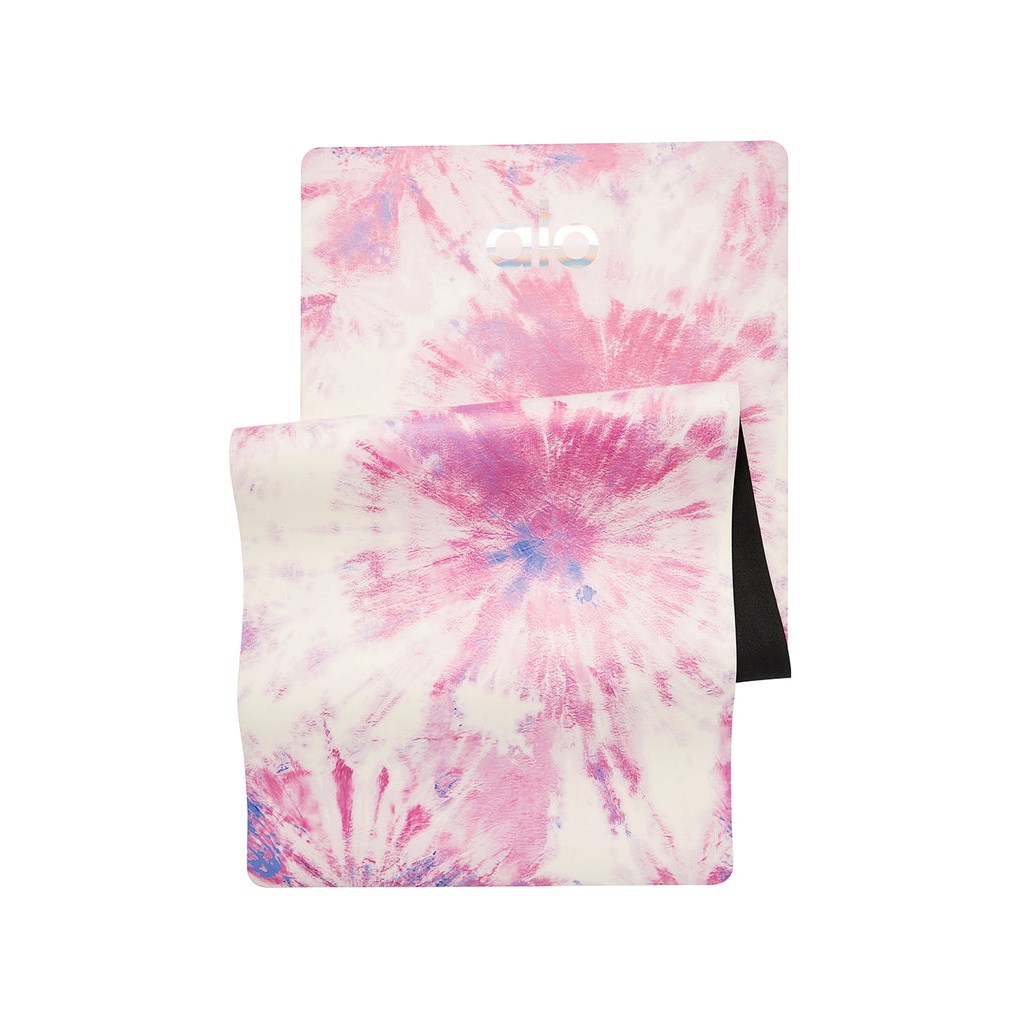Mats Alo Yoga Tie Dye Warrior Mat Hombre Rosas | HOCL01846