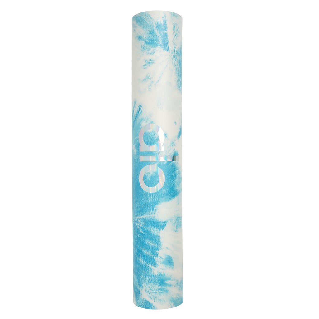 Mats Alo Yoga Tie Dye Warrior Mat Hombre Azules | KGMI45780