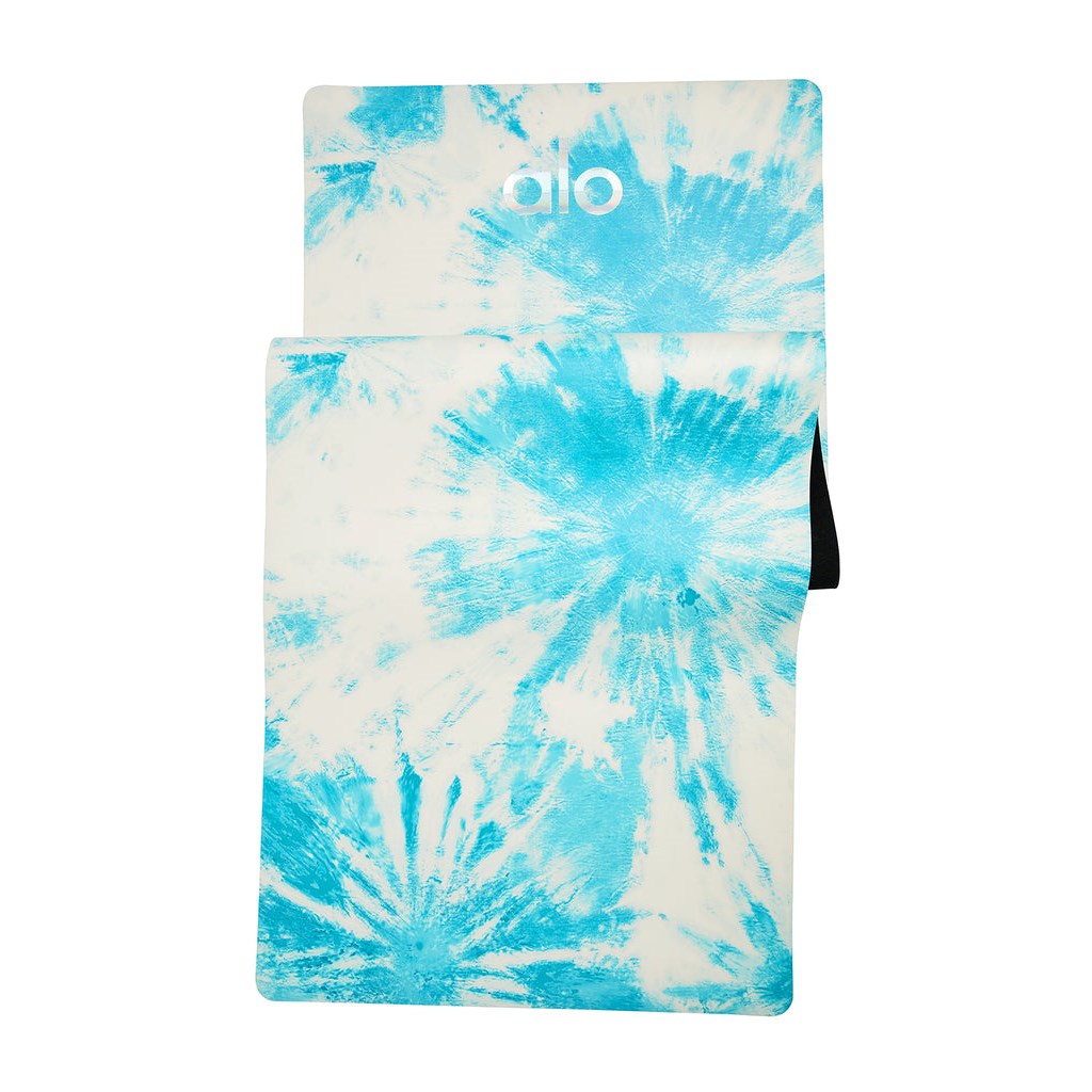 Mats Alo Yoga Tie Dye Warrior Mat Hombre Azules | KGMI45780