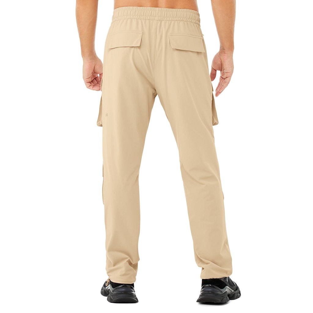 Pantalones Alo Yoga Cargo Venture Hombre Beige | JLAO74519