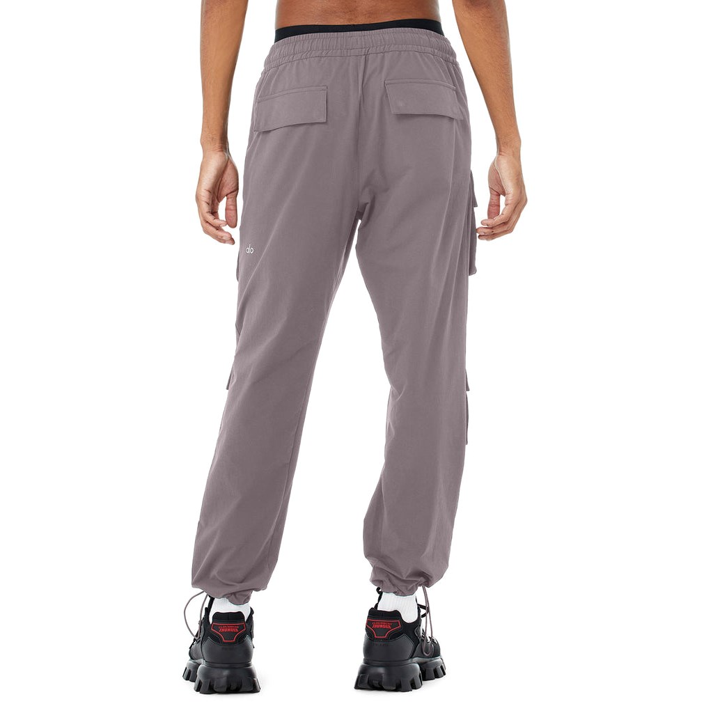 Pantalones Alo Yoga Cargo Venture Hombre Morados | PDMZ60298