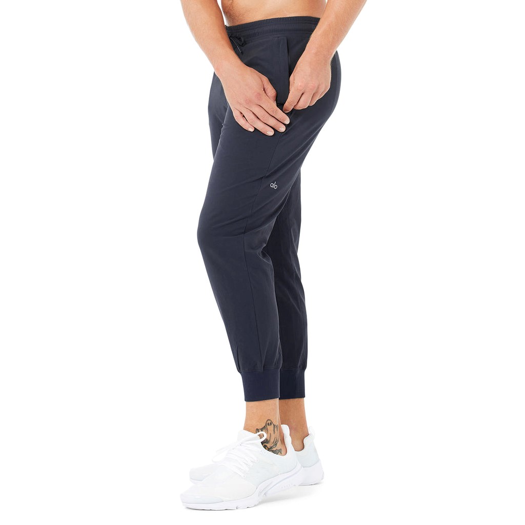Pantalones Alo Yoga Co-Op 7/8 Hombre Azules | YJGB94208