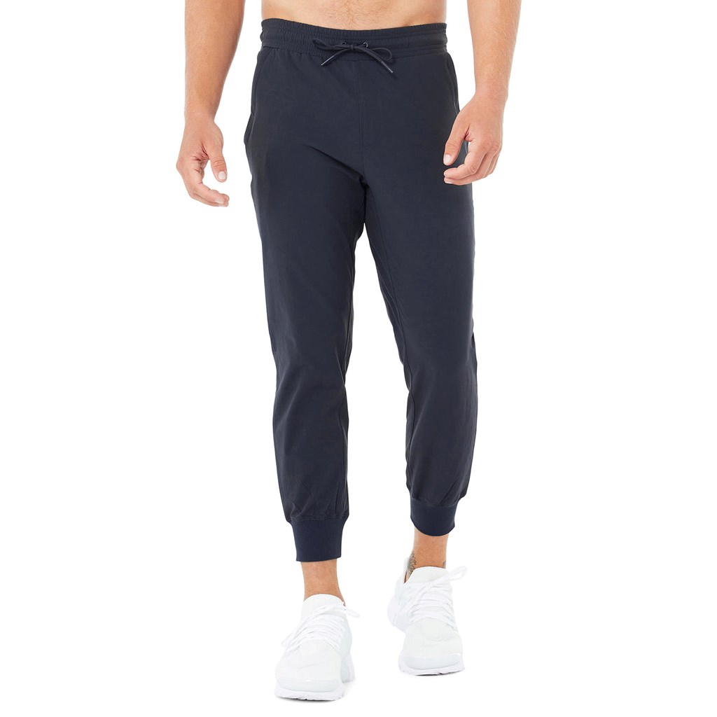 Pantalones Alo Yoga Co-Op 7/8 Hombre Azules | YJGB94208