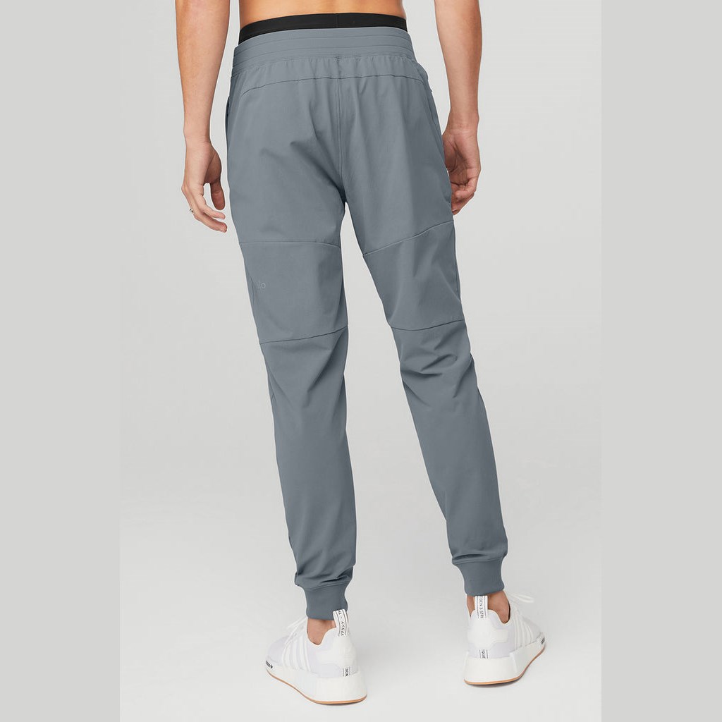 Pantalones Alo Yoga Co-Op Hombre Azules | IGJF38914