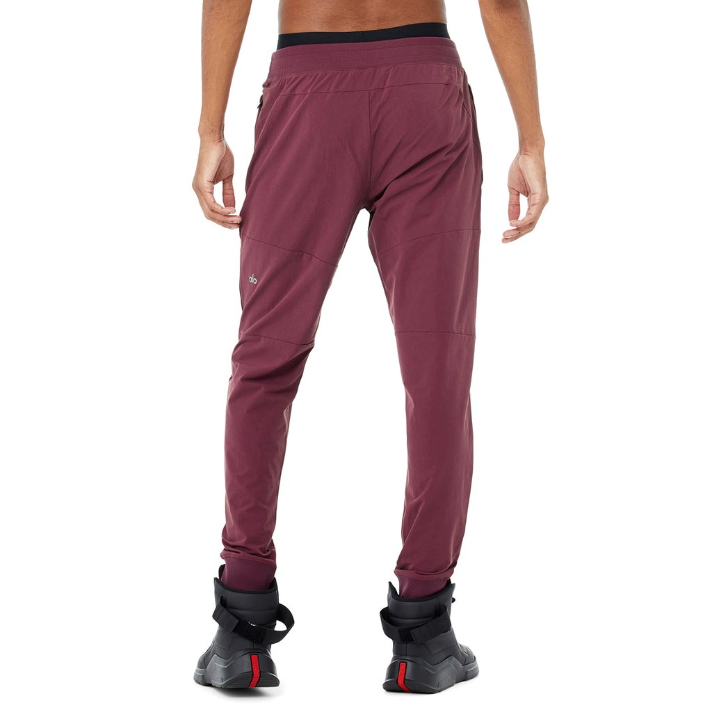Pantalones Alo Yoga Co-Op Hombre Rojos | HLCO19630