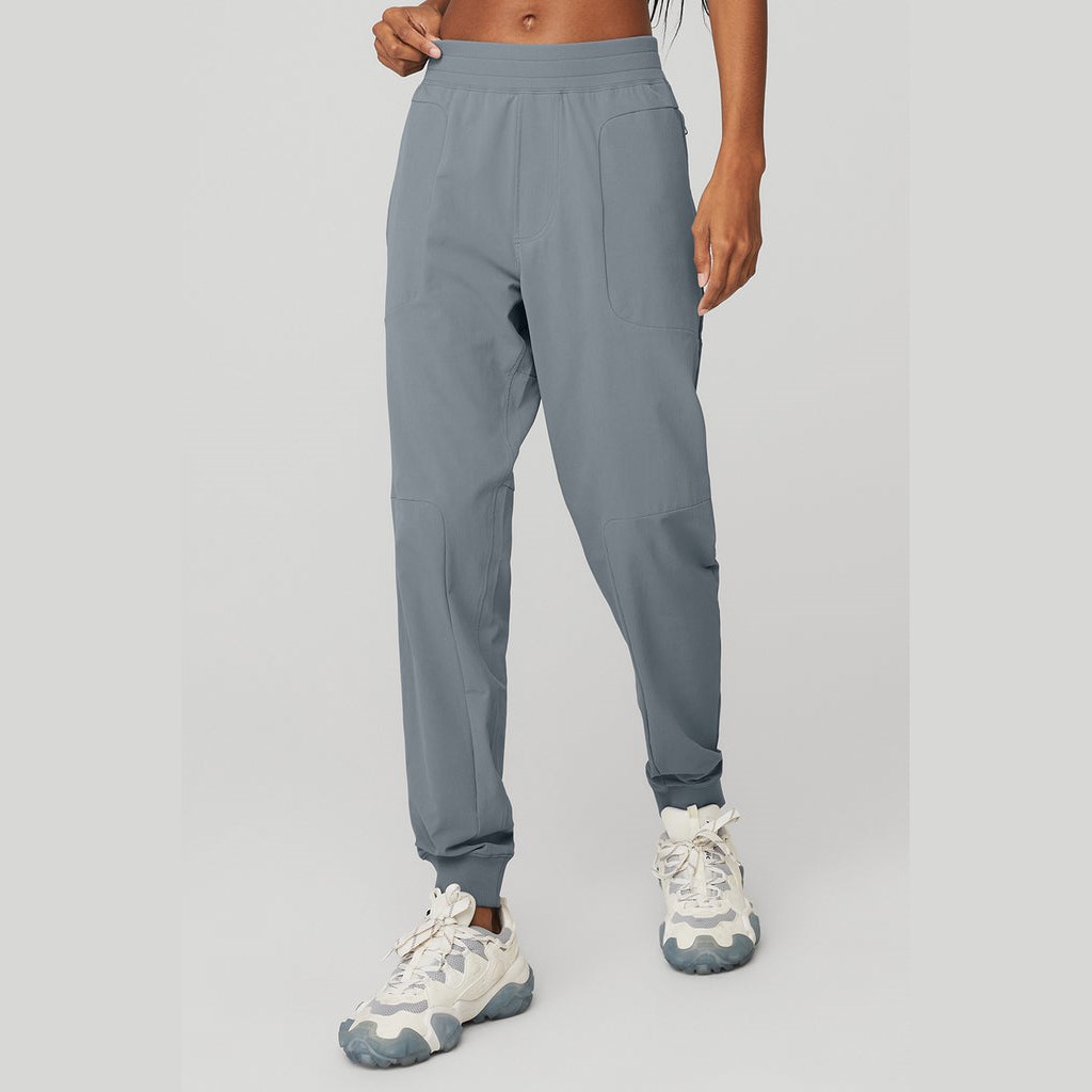Pantalones Alo Yoga Co-Op Mujer Azules | XEVR72859