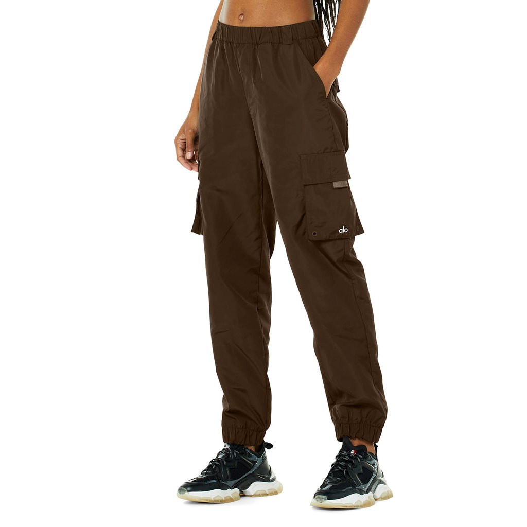 Pantalones Alo Yoga It Girl Mujer Marrom | YEXH90371
