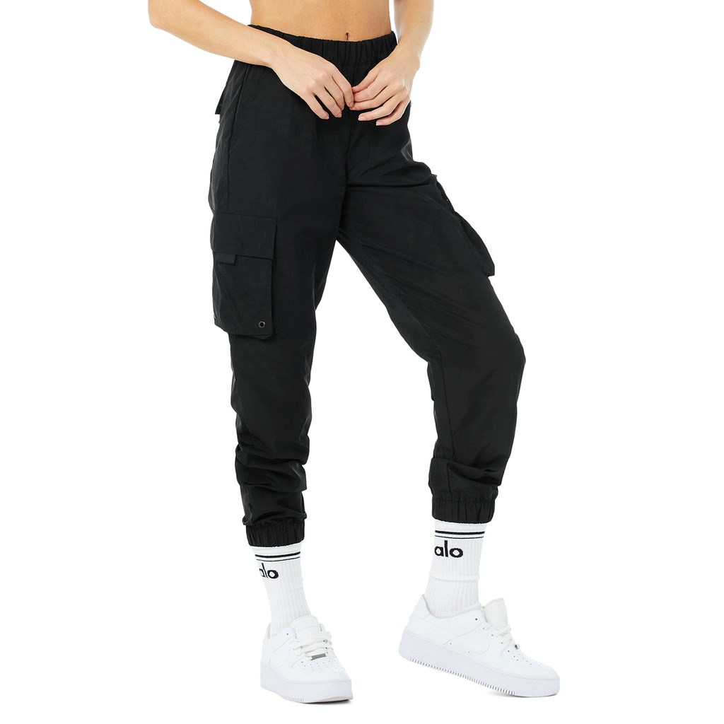 Pantalones Alo Yoga It Girl Mujer Negros | RKEC97840