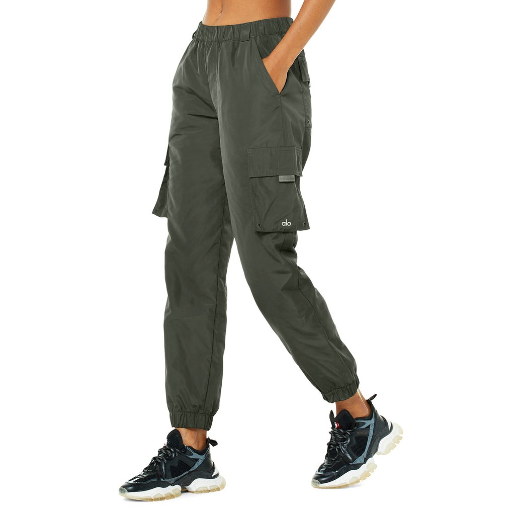 Pantalones Alo Yoga It Girl Mujer Verdes | FHCV19430