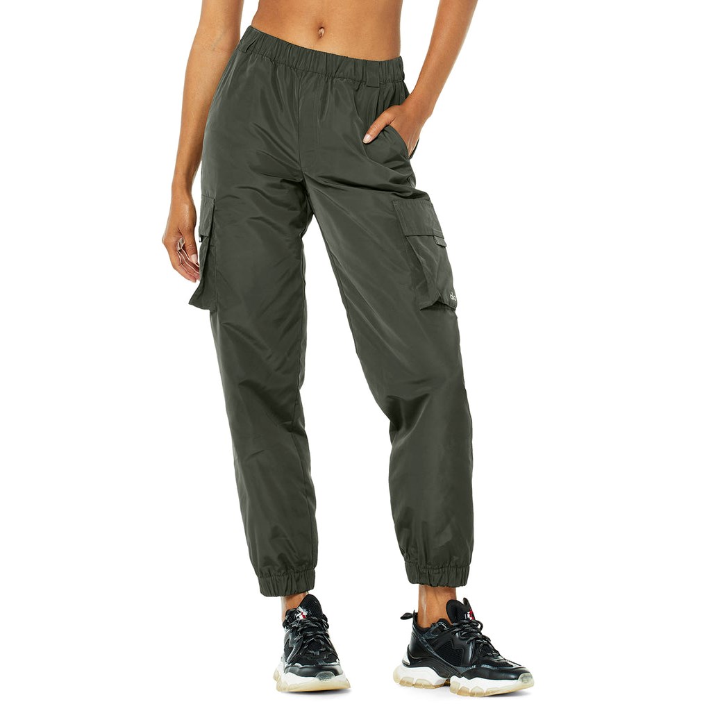 Pantalones Alo Yoga It Girl Mujer Verdes | FHCV19430