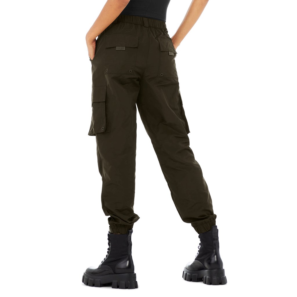 Pantalones Alo Yoga It Girl Mujer Verdes | NYTK78195