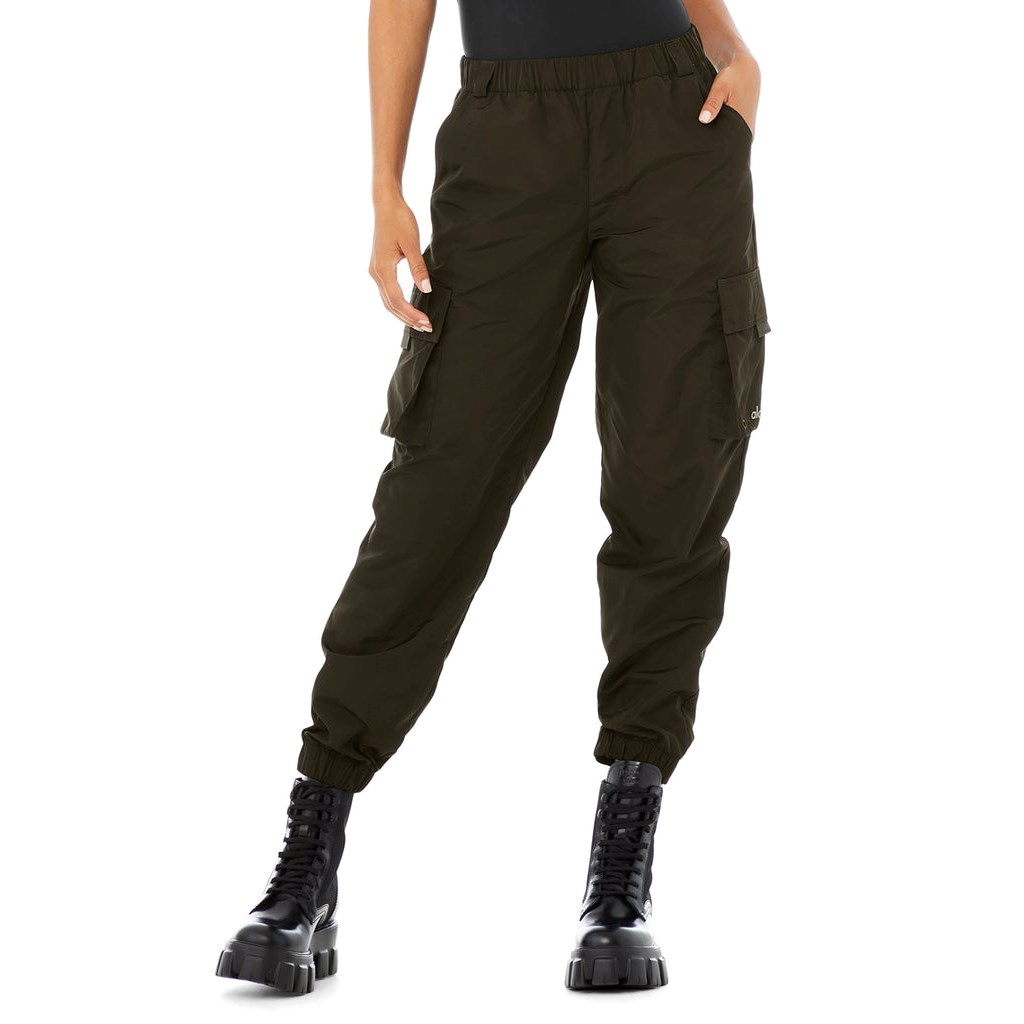 Pantalones Alo Yoga It Girl Mujer Verdes | NYTK78195