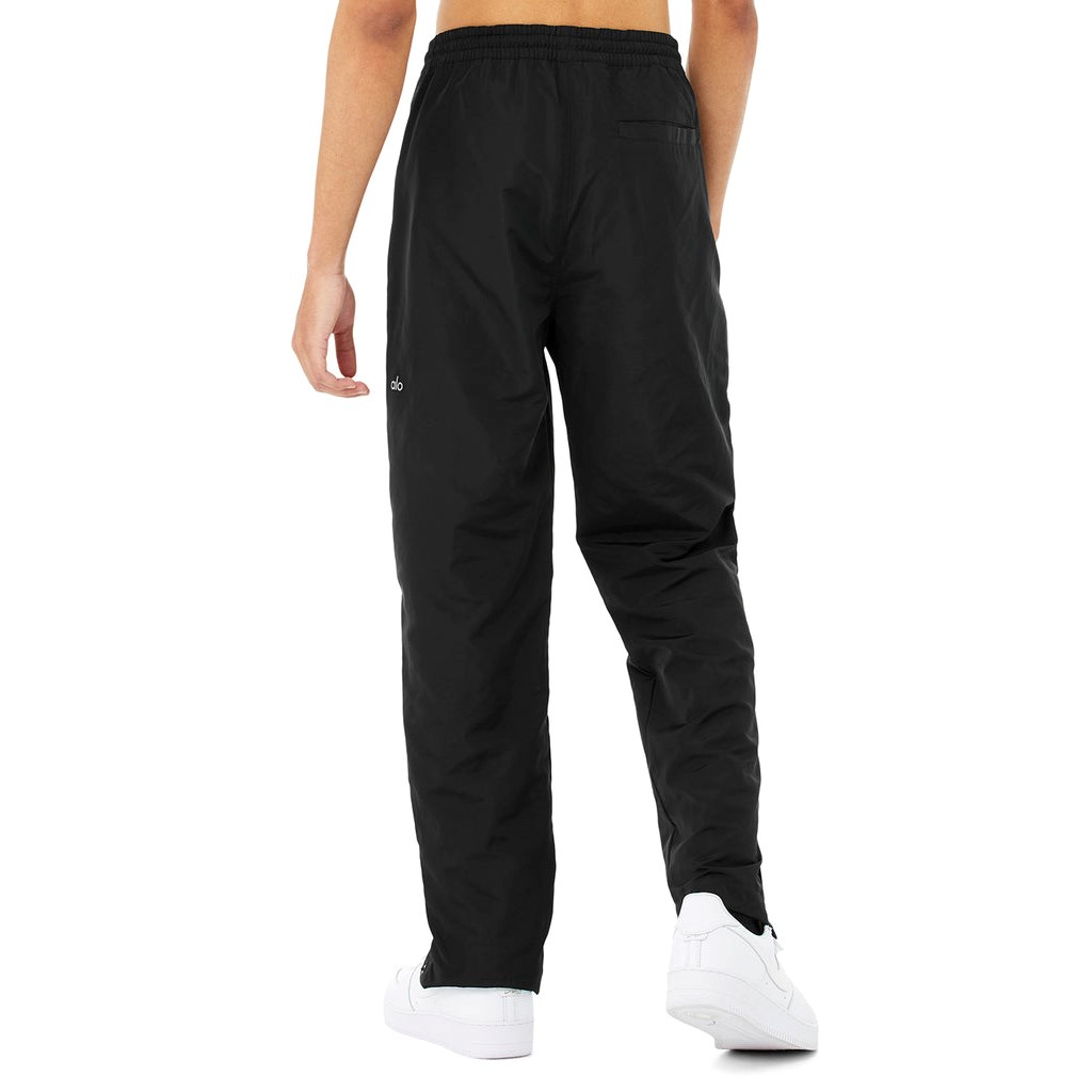 Pantalones Alo Yoga Legend Snap Hombre Negros | ALIV83702